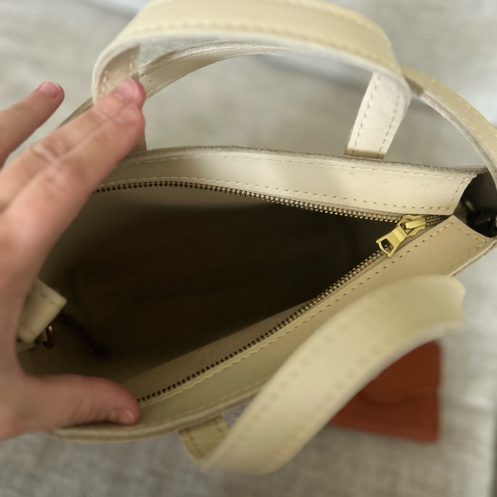 New Portland Leather Limited Edition Mini Crossbody Tote and Small Wallet - Picture 4 of 11